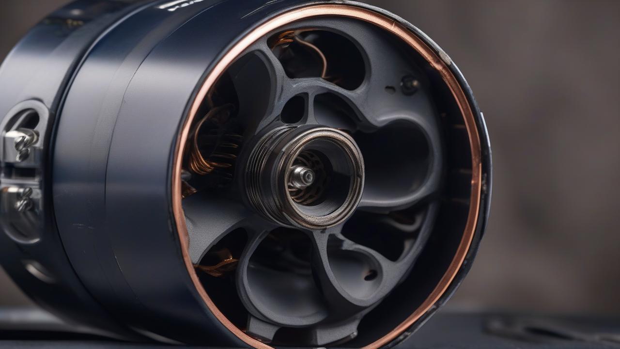 Compliant brushless drone motor
